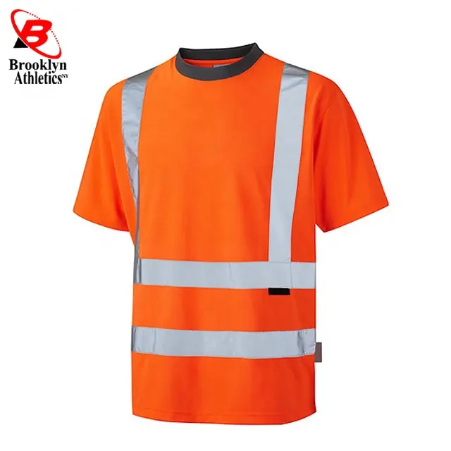 Reflective Safety Work Hi Vis Safety Shirts High Visibility Clothing Safety construction Work shirts