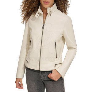 Chaqueta de Cuero para Mujer, Diseño Moderno, Calidad Premium, Venta en Línea, Bajo MOQ, Suministro de Fábrica - Product Image 3