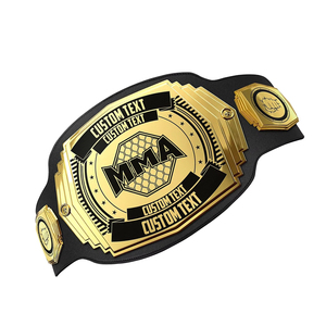 เข็มขัดแชมป์มวยปล้ำดีไซน์ปี 2026 คุณภาพดีที่สุด ราคาถูก ขายส่ง แผ่นโลหะหนัก - Product Image 1