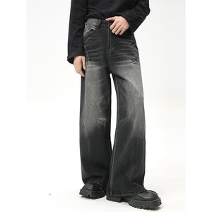 Pantalon Premium Homme Duiem Lavé à Imprimé Signature, Tendance Urbaine Personnalisée - Product Image 1
