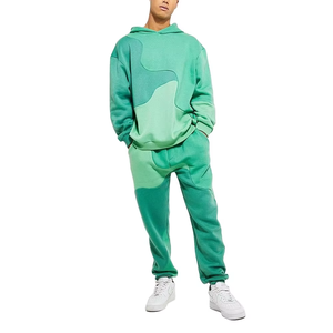 Conjuntos Deportivos de Invierno Personalizados para Hombre, Sudadera con Capucha Gruesa, Conjunto Deportivo de Alta Calidad 100% Poliéster - Product Image 1