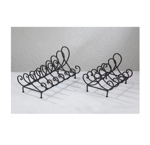 Nouveaux arrivages d'accessoires de cuisine : porte-assiettes en métal décoratifs, prix de gros, produits en promotion. - Product Image 3