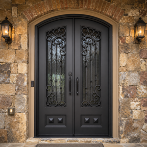 Transforme su propiedad con elegantes puertas de hierro forjado, puertas de hierro personalizadas de lujo y puertas de acero residenciales de alta calidad. - Product Image 2