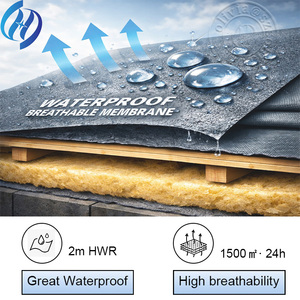 Membrana Impermeable y Transpirable Similar a Dupon para Techos Inclinados o Paredes de Madera - Product Image 5