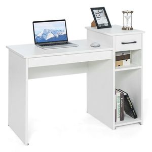Compact 1PC <b>Computer</b> <b>Desk</b> with Drawer and CPU Stand for Home or Office Use - Product Image 3