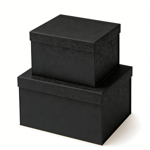 Cajas de Regalo de Lujo Redondeadas Hechas a Mano con Laminado Mate, de Terciopelo Sintético Desechable, con Cierre Magnético Autoenrollable de 2 mm - Product Image 4