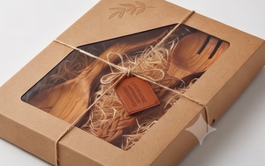 Ensemble de couverts en teck de qualité supérieure avec manches à motif de feuille, sculptés à la main, parfaits pour les mariages, les dîners et la cuisine - Product Image 5