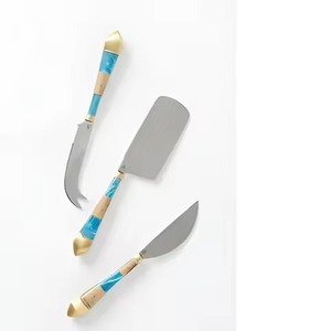 Luxury Stainless Steel <b>Cheese</b> <b>Knife</b> <b>Set</b> <b>Cheese</b> Presentation Accessories for Special Events - Product Image 3