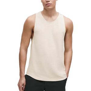 เสื้อกล้ามออกกำลังกายคุณภาพสูง ระบายอากาศได้ดี สำหรับฟิตเนส เพาะกาย ขายส่ง เสื้อผ้าผู้ชายลำลองแบบสมาร์ท ผ้าฝ้าย ด้านหน้า - Product Image 1