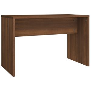 Tabouret de maquillage en bois d'ingénierie chêne brun 27,6x13,8x17,7 po, accessoire de coiffeuse - Product Image 2