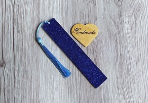 Marque-page en résine best-seller avec paillettes dorées, couleur rouge transparente, nouveaux articles artisanaux pour bibliothèque, bureau, porte-pages de livre - Product Image 5