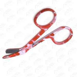 Stainless Steel Medical <b>Plaster</b> Bandage Lister Scissors Medic Instruments Tool Oem Service Rainbow Color Coated Bandage Scissors - Product Image 3