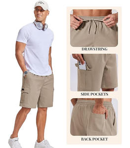 Shorts de mezclilla de cintura alta para mujer, estilo casual con aberturas, en colores sólidos, tela de rizo, bordados, antiarrugas, ¡los más vendidos! - Product Image 3