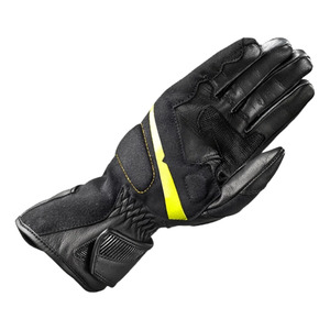 Factory Direct Genuine Leather Motorcycle <b>Gloves</b> with Polyurethane Coating Full Finger Hook Loop Closure Protective Moto Gear - Product Image 5