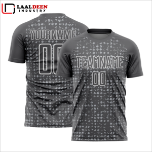 ชุดฟุตบอลทีมสโมสร ราคาขายส่ง ชุดฟุตบอล 25/26 โลโก้สั่งทำ โพลีเอสเตอร์ 100% ชุดทีม, โลโก้ และหมายเลขสั่งทำได้ - Product Image 2