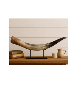 Buffalo Decorative Horn Item Professional Supply Buffalo Horn <b>Decoration</b> Crafts Personalized Logo <b>Decoration</b> Showpieces - Product Image 1