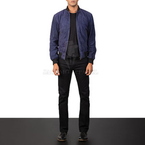Customizable Outdoor Use Casual Men <b>Suede</b> Leather <b>Jacket</b> Stylish Shirt Collar Design For Everyday Men Fashion - Product Image 5