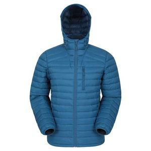 Veste matelassée unisexe en toile pour l'extérieur, très confortable, idéale pour le ski en hiver, avec capuche, patchwork, couleur unie personnalisable – Meilleure vente - Product Image 1