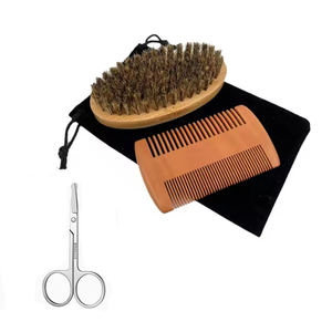 Kit de Afeitado para Hombre, Brocha para Barba, Juego de Cuchillas de Afeitar, Maquinilla de Afeitar Recta de Seguridad - Product Image 5