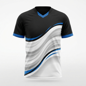 เสื้อกีฬาโพลีเอสเตอร์แห้งเร็ว ระบายอากาศได้ดี คุณภาพเยี่ยม สำหรับผู้ชาย ชุดฟุตบอล ชุดยูนิฟอร์ม - Product Image 4
