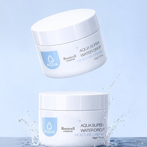 [ROOICELL] <b>Water</b> Drop Face Cream Korean Skincare Deep Hydration Moisture Lock 50g Aqua Super Waterdrop Moisture Cream - Product Image 2