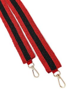 Sangle de sac perlée personnalisée de créateur, ceinture d'épaule brodée faite à la main et cordon de mode à prix abordable - Product Image 1