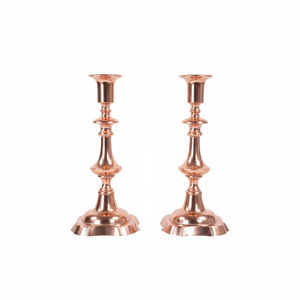 Porte-bougie vintage en laiton massif poli, décoration d'intérieur, porte-bougie pour mariage, fête, centre de table, chandelier - Product Image 3