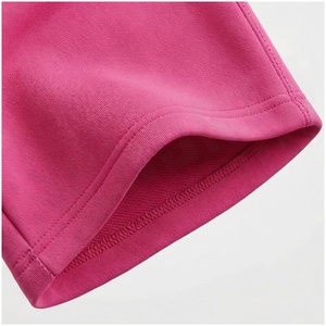 Women <b>Pink</b> Hooded Tracksuit Set Full Sleeve Geometric Print Casual Loose Fit <b>Sweatshirt</b> and Jogger Pants Autumn Wear - Product Image 6