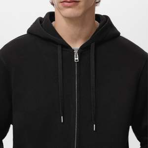 Sudadera con Capucha Personalizada con Logotipo, 100% Algodón, Bordado Chenille, para Hombre y Mujer, Estilo Francés, Oversize, Ecológica, con Cierre, para Otoño e Invierno - Product Image 2