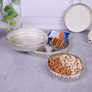 Ensemble de plateaux en argent allemand, ensemble cadeau - Product Image 4