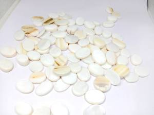 Vente flash : Lot de cabochons ovales faits à la main en nacre de 20 mm pour la fabrication de bijoux en gros - Product Image 2