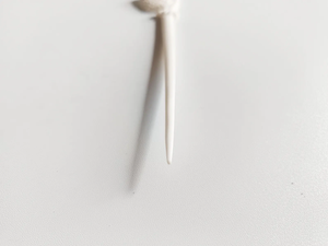 Épingle à cheveux en os naturel |   Accessoire de coiffure fait main pour chignon - Product Image 4