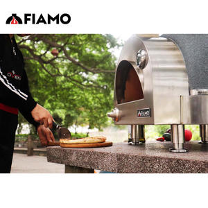 Los hornos promocionales de la bóveda de la pizza del gas del precio bajo del OEM de la encimera sostienen 4 pizzas con la piedra de la pizza - Product Image 6