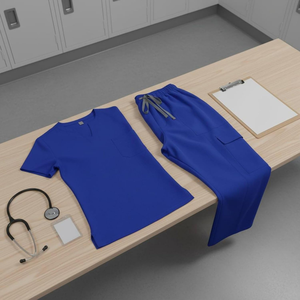 Uniformes Médicos Unisex para Enfermería, Conjunto de Uniformes de Hospital, Impermeables, Tejido de Spandex/Poliéster - Product Image 2