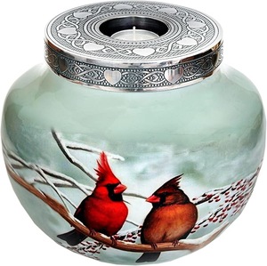 Black Brass Bohemian Handicraft Cremation Urn for Human Ashes Large Adult Burials Funeral Supplies - Product Image 5