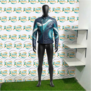 Casual Street Fashion Wear Men's <b>Leather</b> <b>Jackets</b> Best Selling Affordable Price <b>Long</b> Sleeve Biker Style <b>Leather</b> <b>Jacket</b> Windproof - Product Image 2