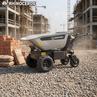 Rhinoceros KS450E Electric Powered Wheel Loader 450kg Load 800W Motor 0.2CBM Bucket Greenhouse Indoor Workshop Bulk