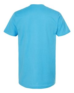 Wholesale Men's <b>Ringspun</b> Cotton T-Shirts Aqua Premium Short Sleeve Breathable Quick Dry O-Neck Regular Fit Stonefield - Product Image 1