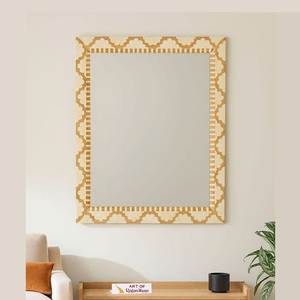 Decorative Bone Inlay <b>Mirror</b> <b>Frame</b> Handmade Premium Wall <b>Mirror</b> For Hotel Resort And Luxury Home Decor - Product Image 2