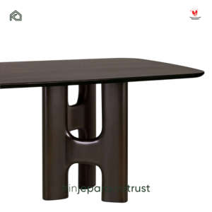 Exquisite Craftsmanship Luxury Elegant Modern Solid Teak Wood <b>Dining</b> <b>Table</b> for Villa Restaurant Home Outdoor Jepara Indonesia - Product Image 4