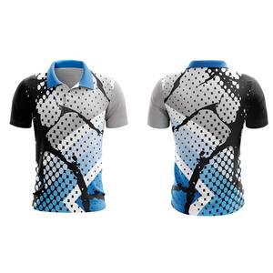 Camiseta Casual Transpirable de Forro Polar para Hombre con Logotipo Personalizado en la Parte Delantera, Manga Corta, para Verano, Golf y Pesca al Aire Libre - Product Image 3