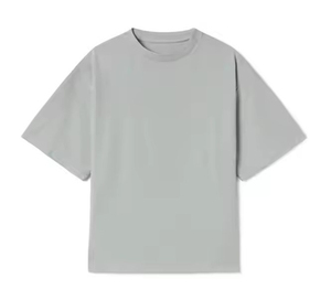 Wholesale High Quality Crew Neck Oversized T-<b>Shirts</b> Drop Shoulder 220GSM 100% Cotton Tshirt Boxy Fit Heavyweight Blank T <b>Shirt</b> - Product Image 1