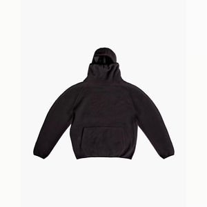 Sweat à capuche Ninja personnalisé haut de gamme pour homme, cagoule polaire respirante avec masque intégré, logo personnalisé, streetwear d'hiver de haute qualité - Product Image 3