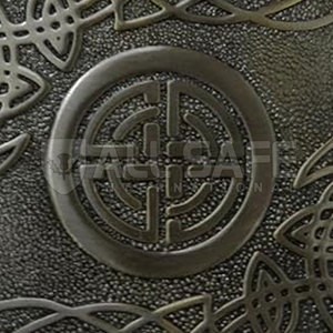 หัวเข็มขัดพับจีบสแตนเลสสำหรับผู้ชายแบบดั้งเดิมไฮแลนด์แบบดั้งเดิม - Product Image 3