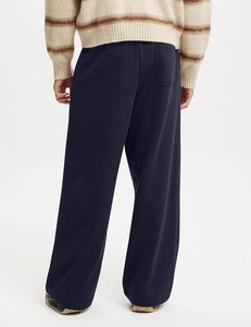 Pantalon de survêtement ample en molleton pour homme, coupe large, avec poches - Product Image 2
