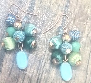 Boho Style Punk Nouveau Bohème Rond Rotin Raphia Tissé Boucles D'oreilles D'été Plage Vacances Goutte Dangle Boucles D'oreilles Bijoux Femmes - Product Image 1