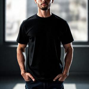 T-shirt pour homme, personnalisé, décontracté, en coton - Product Image 2