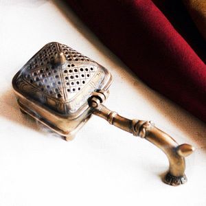 Decorative Carved Metal Incense <b>Burner</b> Holder For Spiritual Healing Meditation And Aromatherapy Fragrance Use - Product Image 3