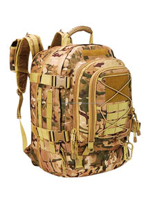 <b>Waterproof</b> Zippered Tactical <b>Backpack</b> with Interior Slot Pocket tactical interior slot large capacity polyester <b>Backpack</b> - Product Image 2
