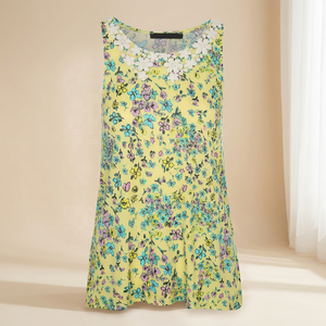 Women's Sleeveless printed <b>top</b> - Product Image 2